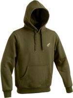 D.Five hoodie heren polyester/katoen legergroen - thumbnail