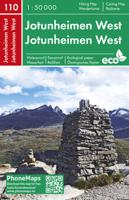 Wandelkaart - Fietskaart 110 Jotunheimen West | Freytag & Berndt