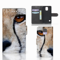 Samsung Galaxy S5 | S5 Neo Telefoonhoesje met Pasjes Cheetah - thumbnail