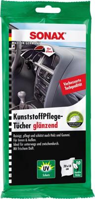 SONAX kunststof onderhoudsdoeken " kunststoffpflegetücher "
