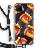 Hamburger: Huawei P40 Lite Transparant Hoesje met koord