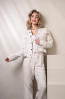 Elvira Casuals Jacket Jayda E2 25-041 Jackets 1012 Silk Ecru