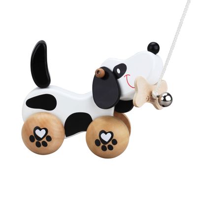 Classic World world houten kwispel hondje