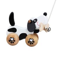 Classic World World World Houten Kwispel Hondje