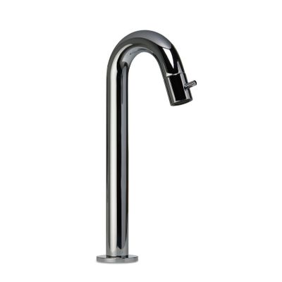 Fonteinkraan Blue Label Viby | Opbouw | Koudwater kraan | Hoog model | Rond | Chroom