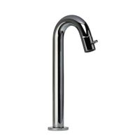 Fonteinkraan Blue Label Viby | Opbouw | Koudwater kraan | Hoog model | Rond | Chroom