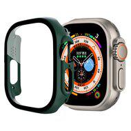 Apple Watch Ultra case - Donkergroen - Geschikt voor Apple Watch 49mm