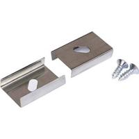 Brumberg 53010000 Brumberg Leuchten Bevestigings-set Aluminium (l x b x h) 25 x 25 x 7 mm 1 stuk(s)