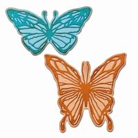 Sizzix • tim holtz thinlits die set vault scribbly butterfly