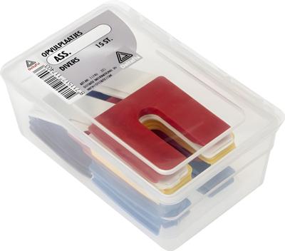 Opvulplaatjes ass. divers 15st - Deltafix