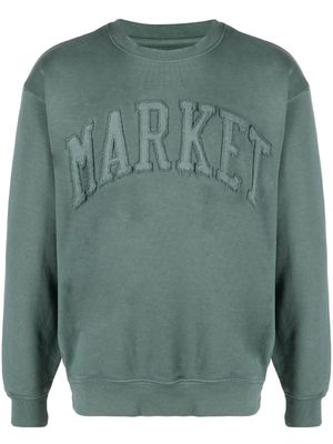 MARKET sweat à logo brodé - Vert
