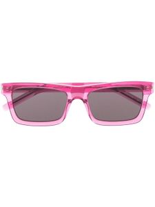 Saint Laurent Eyewear lunettes de soleil à monture d'inspiration wayfarer - Rose