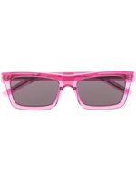 Saint Laurent Eyewear lunettes de soleil à monture d'inspiration wayfarer - Rose