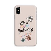 Tough Life: iPhone Xs Volledig Geprint Hoesje