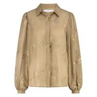 Nukus - Bruin | Dames | Blouse | Bruin | 3XL | regular | Kamst mode
