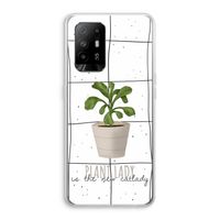 Kamerplant op vensterruit: Oppo A95 5G Transparant Hoesje