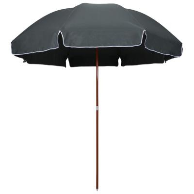 Parasol met stalen paal 300 cm antracietkleurig