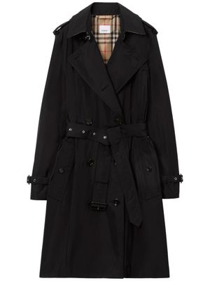 Burberry trench Kensington à boutonnière croisée - Noir