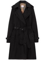 Burberry trench Kensington à boutonnière croisée - Noir