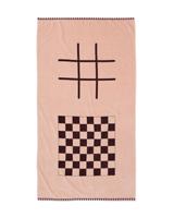 HEMA Strandlaken met spel 180x100cm katoen