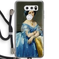 Eleonore: LG V30 Transparant Hoesje met koord