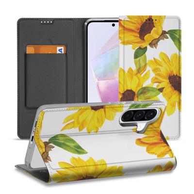 Smart Cover voor Samsung Galaxy A56 | A36 Zonnebloemen