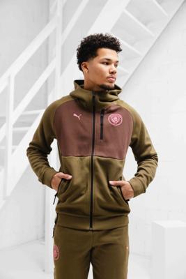 Manchester City Tech Trainingstop Senior 2024/2025 - Maat XL - Kleur: Bruin | Soccerfanshop