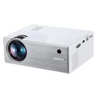 Cheerlux C7 1800 lumens 800 x 480 720P 1080P HD Smart projector ondersteuning HDMI/USB/VGA/AV/SD (wit)