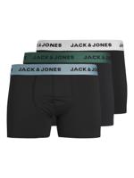 Jack & Jones Jack & Jones Boxershorts Heren Microfiber Trunks Zwart 3-Pack - thumbnail