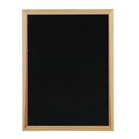 Zeller krijtbord magnetisch - 30 x 40 cm - hout   -