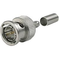 Telegärtner 100023477 100023477 HDTV-BNC-connector Stekker, recht 75 Ω 1 stuk(s)