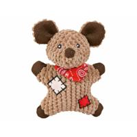 Knuffel voor honden Trixie Polyester Jute Muis 19 cm