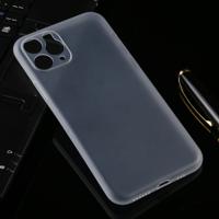 Ultradunne Frosted PP Case voor iPhone XI Max 2019 (transparant)