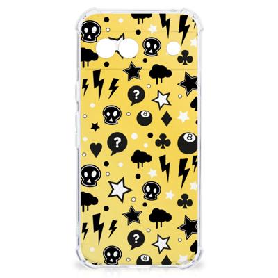 Extreme Case Google Pixel 8A Punk Geel Extreme Case Google Pixel 8A Punk Geel