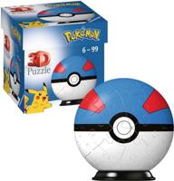 Pokemon - 3D Great Ball Puzzle (55 pc)