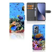 Xiaomi 12 Pro | Telefoonhoesje | Met pasjeshouder | Vissen