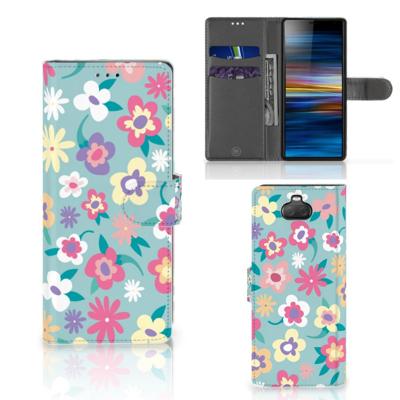 Sony Xperia 10 Hoesje Flower Power Sony Xperia 10 Hoesje Flower Power