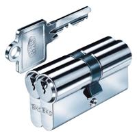 BKS dubbele cilinder - 8800 SKG2** - 31-31mm - set à 2 stuks gelijksluitend
