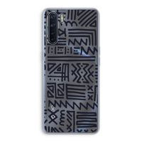 Marrakech print: Oppo A91 Transparant Hoesje Marrakech print: Oppo A91 Transparant Hoesje