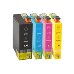 Huismerk Epson 27XL (T2715) Inktcartridges Multipack (zwart + 3 kleuren)