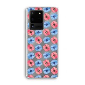 Klaproosjes: Samsung Galaxy S20 Ultra Transparant Hoesje