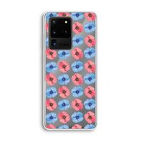 Klaproosjes: Samsung Galaxy S20 Ultra Transparant Hoesje