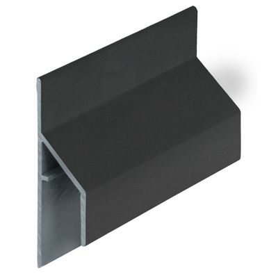 Keralit trim/kraal aansluitprofiel Nightblack (2810) (gevelbekleding)
