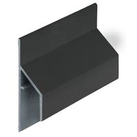 Keralit trim/kraal aansluitprofiel Nightblack (2810) (gevelbekleding)