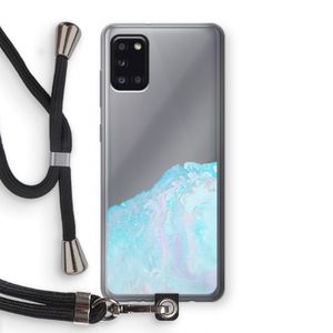 Fantasie pastel: Samsung Galaxy A31 Transparant Hoesje met koord