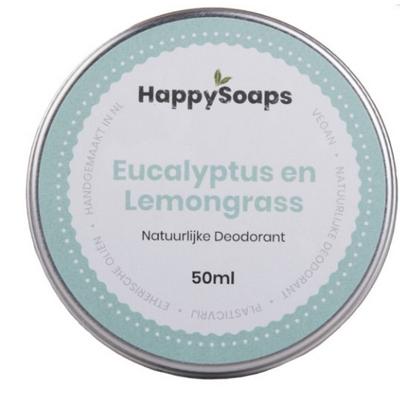 HappySoaps Deodorant Eucalyptus en Lemongrass