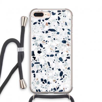 Terrazzo N°1: iPhone 7 PLUS Transparant Hoesje met koord
