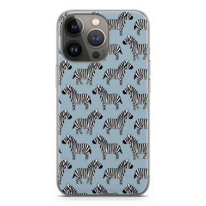 Zebra: iPhone 13 Pro Transparant Hoesje
