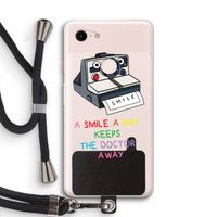 Smile: Pixel 3 XL Transparant Hoesje met koord