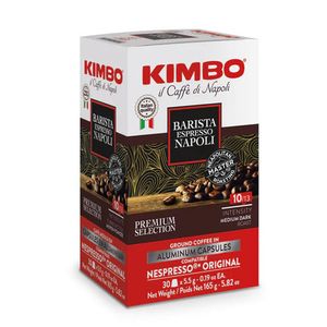 Kimbo 014175 koffiecapsule & -pad Medium-dark roast 30 stuk(s)